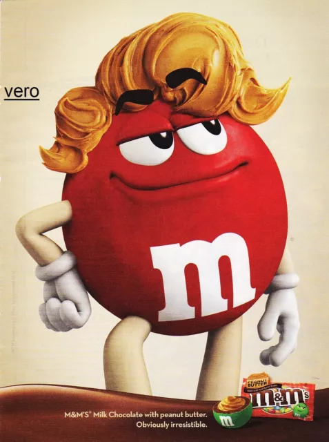 print ad M&M EASTER 2023 mms M&M's candy advertisement magazine brochure  page