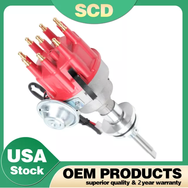 NEW Premium Distributor HEI For Dodge Chrysler Small Block Mopar 318 340 360 V8