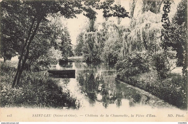 95 - SAINT LEU - S08030 - Ch�teau de la Chaumette - La Pi�ce d'Eau - L14