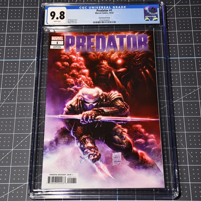 Predator #1 (Marvel 2022) Cgc 9.8 Phillip Tan 1:50 Variant