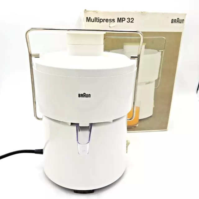 Braun Multipress Juice Extractor MP32 Complete In Original Box -No Manual