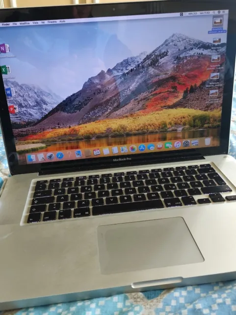 Apple MacBook Pro A1286 Intel i7-2,0 GHz, 500 GB HD,4 GB RAM