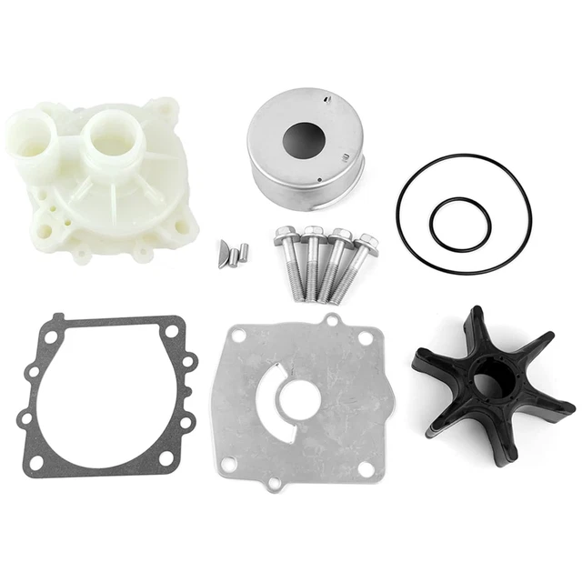 Yamaha 2 Stroke 6 8 HP Outboard Water Pump Impeller Service Kit - Foto 10