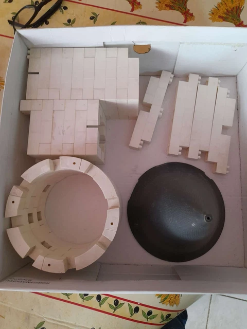 Jeu De Construction Château Duc De Muz – Boîte N°3 – Plastique, Occasion (complet ? à Vérifier)