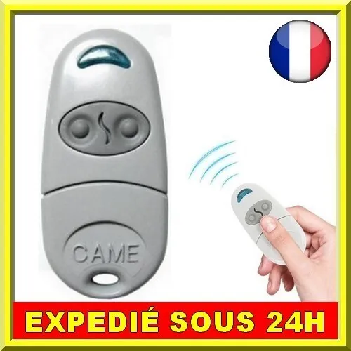 ✅ CAME TOP 432 NA télécommande TOP 432NA 433.92Mhz PILE INCLUSE Garage Emetteur