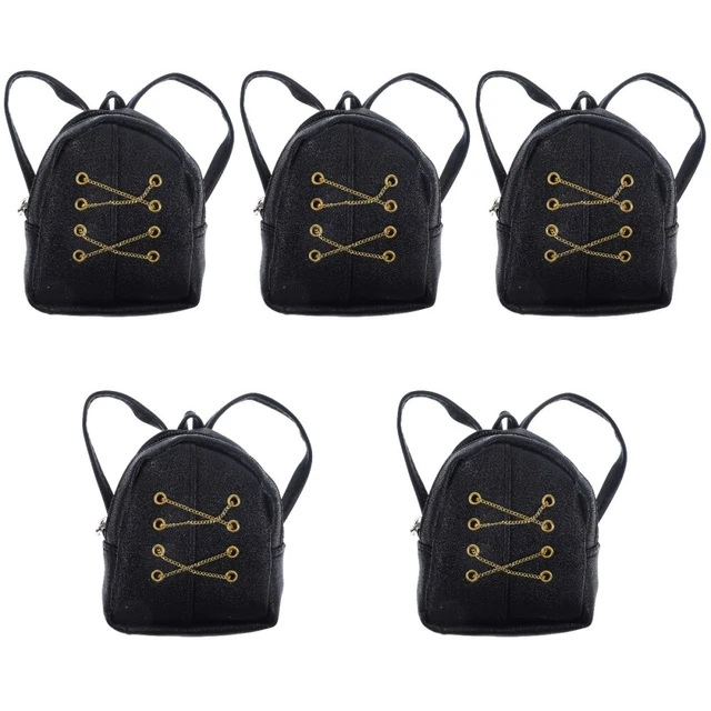 Mini Sac À Pour Poupées Sac D'école De Poupée Miniatures Produits Menagers