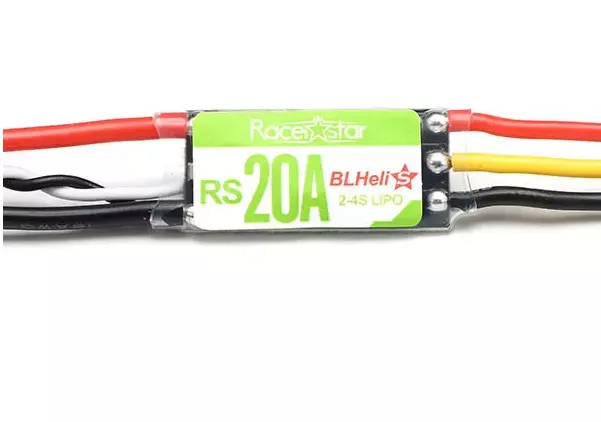 4X Racerstar RS20A 20A BLHELI_S OPTO 2-4S ESC Soporte Oneshot42 Multishot DShot 2