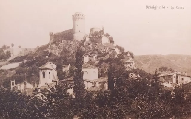 Cartolina - Brisighella - La Rocca - 1920 ca.