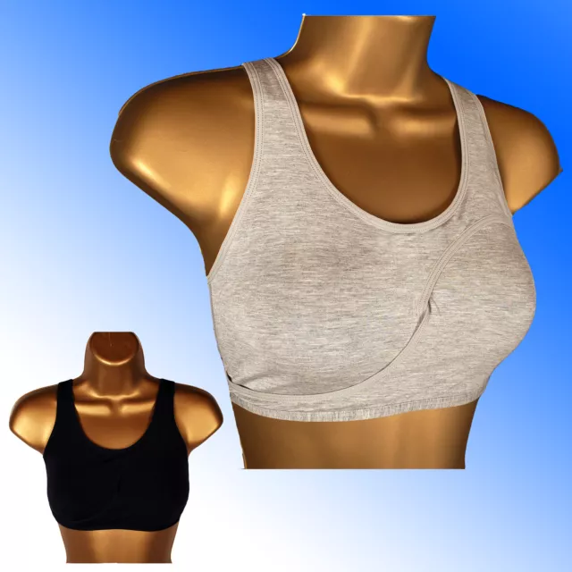 Non-wired Open-front Bra
