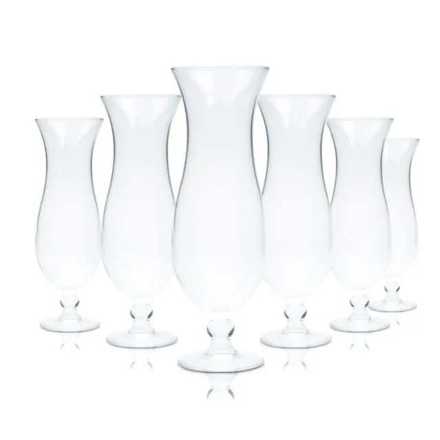 6x Arcoroc Glas 0,64l Hurricane Cocktailschale Longdrink Aperitif Gläser Blanko