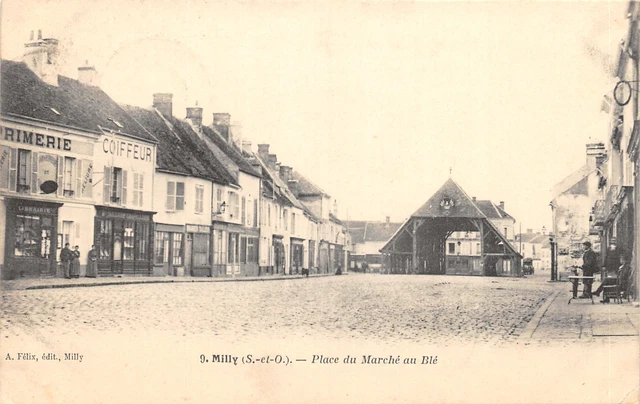 91-Milly La Foret-Plae Du Marche Au Ble-N 6012-B/0037