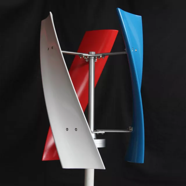 400w Helix Maglev Axis Vertical Wind Turbine 3 Blades Wind Generator &Controller 2