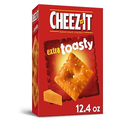 Cheez-It C' Baked Snack Crackers Extra Toasty Fromage 367ml Gratuit Monde Navire