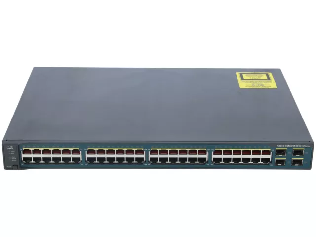 CISCO - WS-C3560V2-48PS-E - Catalyst 3560V2 48 10/100 PoE + 4 SFP + IPS (Enhance