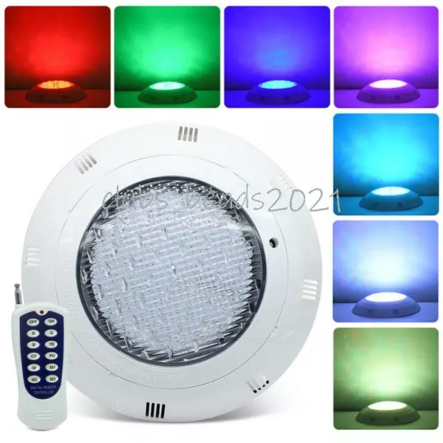 Swimming Pool Lights 12V RGB LED Underwater Light IP68 Waterproof Spa Light