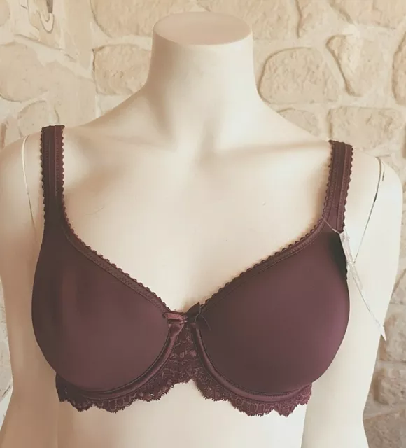 soutien-gorge violet neuf taille 90C fr Playtex étiqueté à 39€ (mer)