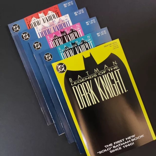 Batman: Legends of the Dark Knight #1-5 | DC 1989 | Complete Shaman Story Arc
