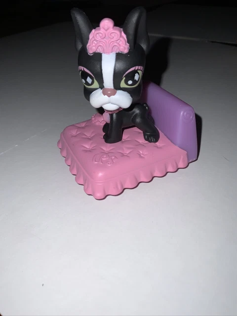 2008 Littlest Pet Shop LPS French Bulldog Figure