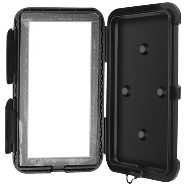 Soporte Moto para Móvil Fijación Retrovisor Funda Impermeable Táctil LinQ Negro 2