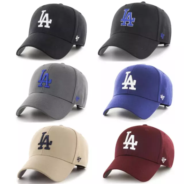 '47 Brand MLB Los Angeles Dodgers Replica '47 MVP Curved Cap Basecap Kappe Mütze