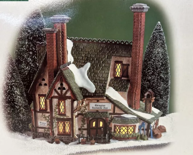 Dept. 56 Dickens Village  “Abington Lockside Inn”   BOX NEVER OPENED