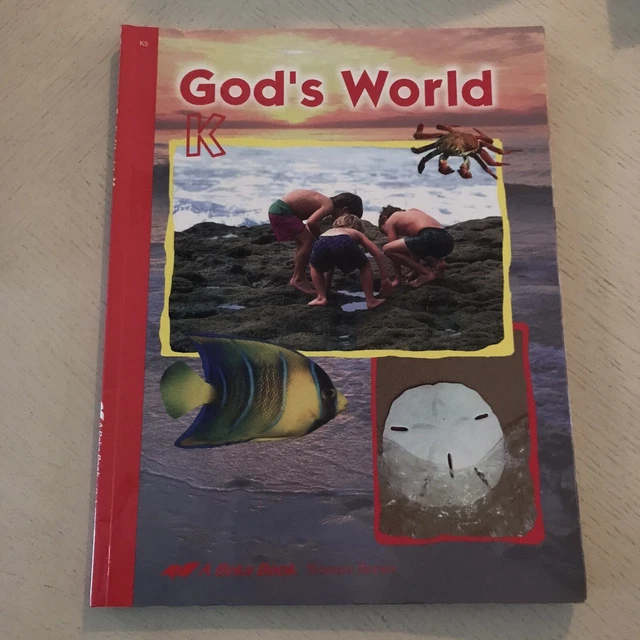 ABEKA GOD'S WORLD K5 3rd edition Homeschool Curriculum Kindergarten