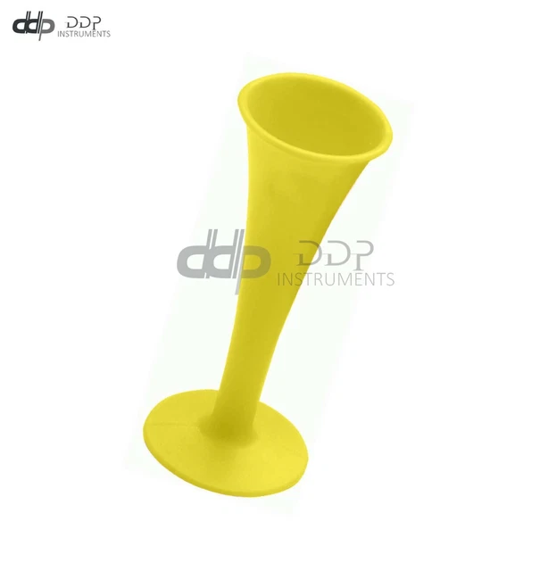 Pinard Fetal Stethoscope Yellow Color Plastic Surgical Medical Instruments