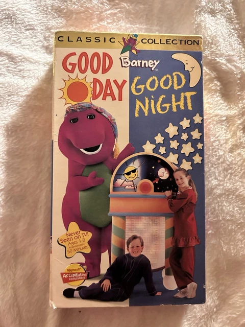 BARNEY - GOOD Day, Good Night VHS 1997 £13.74 - PicClick UK