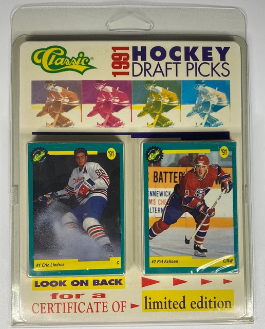 1991 CLASSIC HOCKEY Card Draft Picks Complete Set Lindros ROOKIE