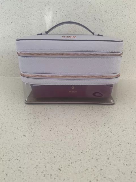 mimco cosmetic case large lilac marle GREAT GIFT FOR MUM