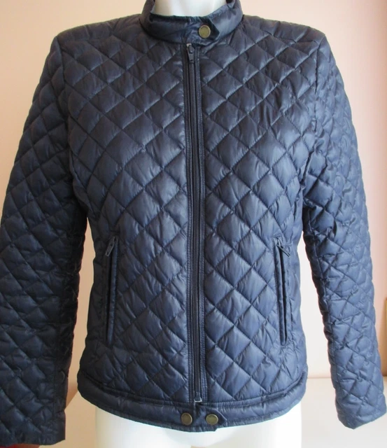 Veste Légère Bleue Caroll - Taille 36 - En Lin - Occasion En Très Bon état