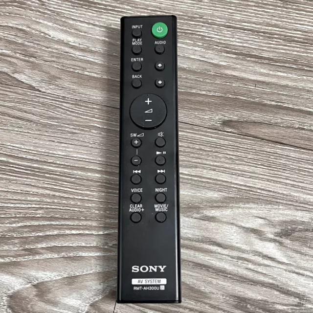 SONY RMT-AH300U Soundbar Remote For HT-CT290 HT-CT291 SA-CT290 SA-CT291