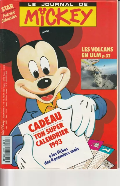 JOURNAL DE MICKEY - SERIE 2100 - 1993 / 1994 - a choisir