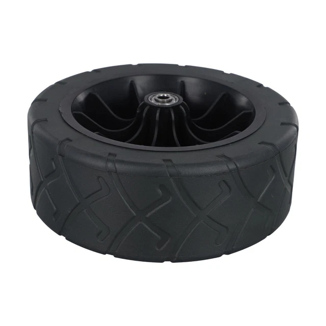 Roue Triangulaire PU Pour Chariot De Courses - 21 Cm - Remplacement Facile Pour Caddie, Chariot à Linge