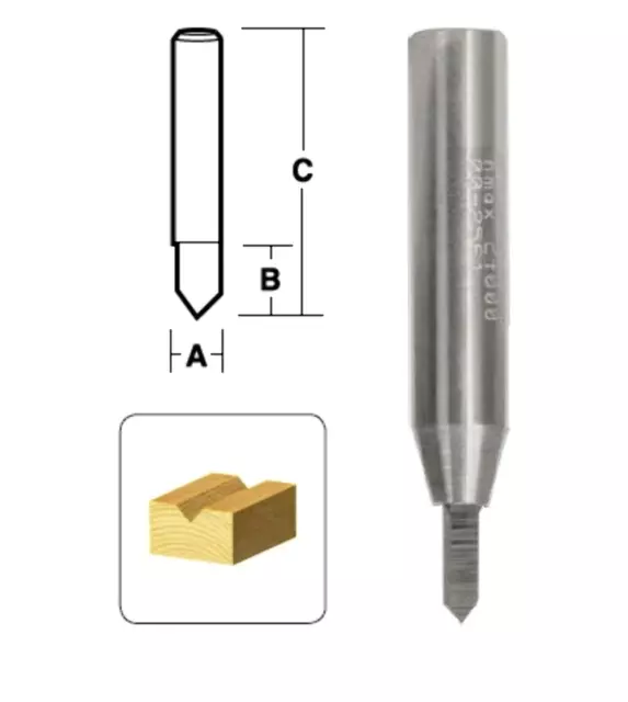 Veining Router Bits | T503 Series