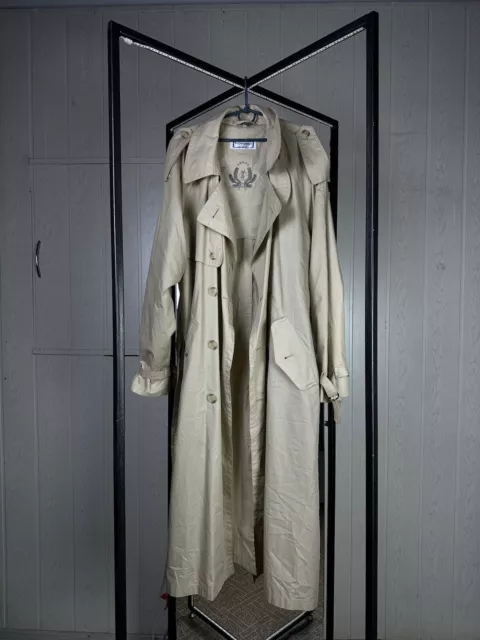 90s Yves Saint Laurent Trench Coat Flasher Jacket Vintage