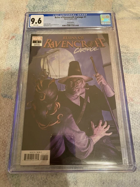 Ruins of Ravencroft:  Carnage #1 Olivetti Variant CGC 9.6 White Pages