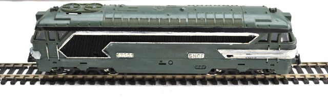Locomotive Diesel BB 67001 Jouef - N°18, Moteur Mabuchi, Coffret, Occasion