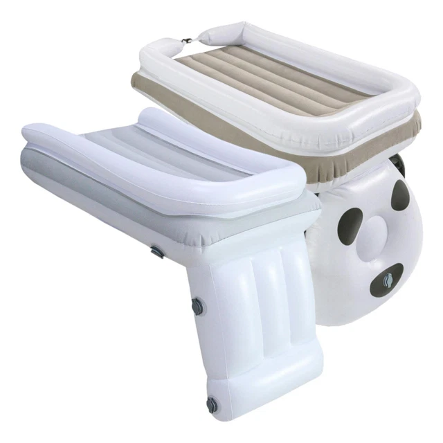 Toddler Airplane Bed Inflatable Toddler Travel Bed with Sides Car Kids