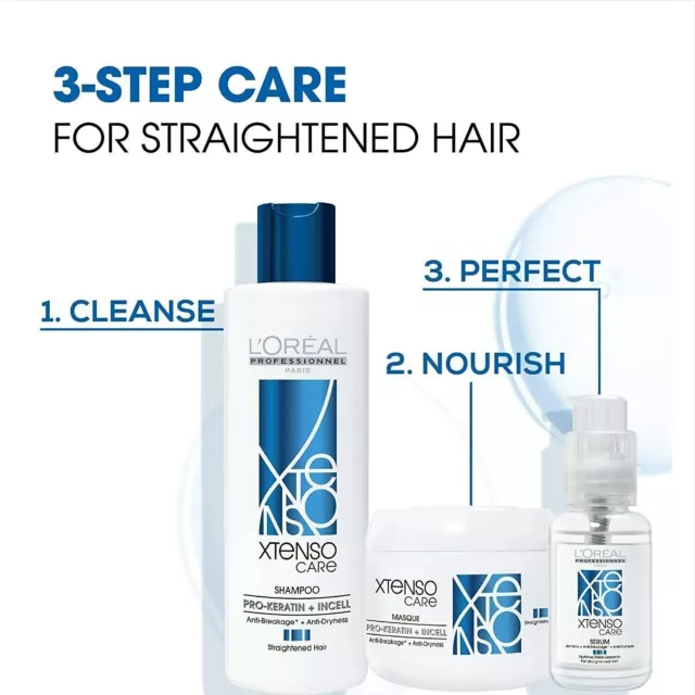 L'Oréal Xtenso Care Professional Straight Shampoo / Masque / Sérum... 2