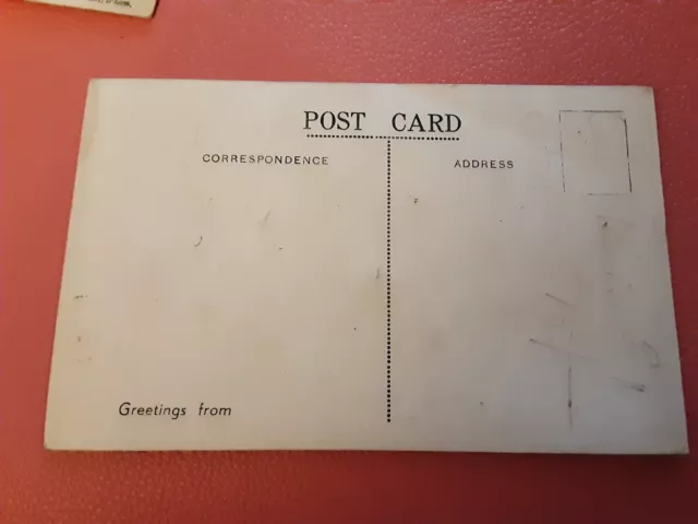 Postcard Cheshire Greater Manchester Cheadle Cross High Street  Real photograph 2