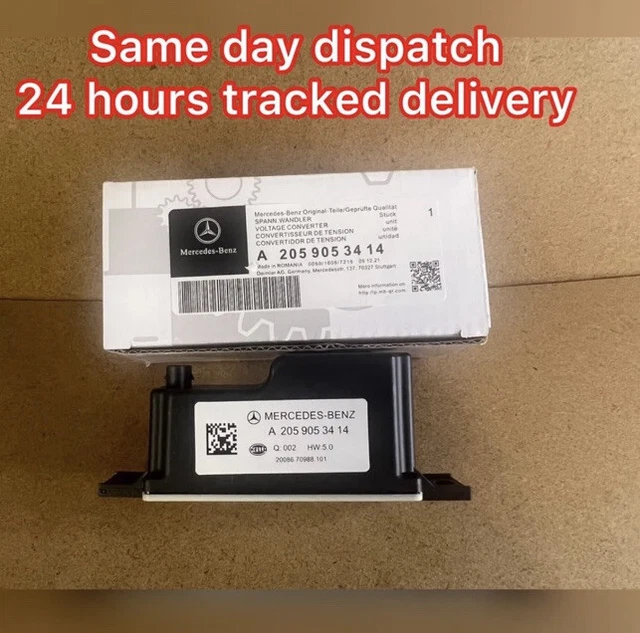 GENUINE MERCEDESBENZ A205905341480 Voltage Converter Auxiliary Battery