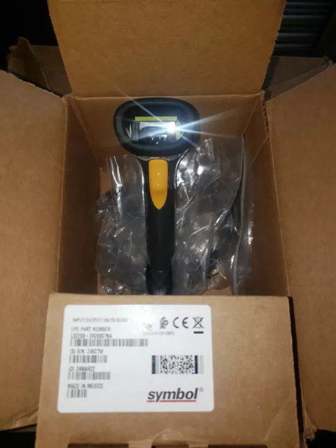 Motorola Symbol Ls2208-Sr20007Na Barcode Scanner