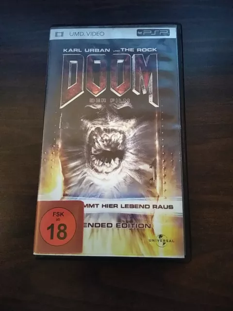 Doom Umd Film Video Sony Psp FSK 18
