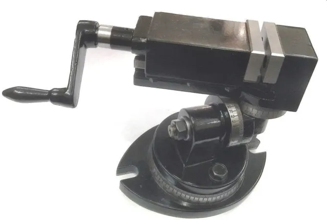 Universal Milling Machine Vice Vise 2"50 mm-3 Way