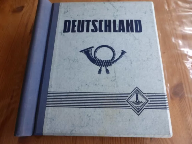 Bund  Sammlung Postfrisch und Gestempelt von 1952 - 59  auf Lindner Blätter! Top