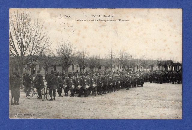 Ak* CPA / Toul Interior of the 160th Baracque d'Ecrouves Meurthe-et-Moselle 54