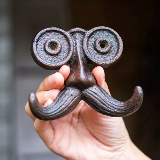Antique Wall Hanger Beard Shape Coat Hook Bathroom Wall Hooks Towel Hook
