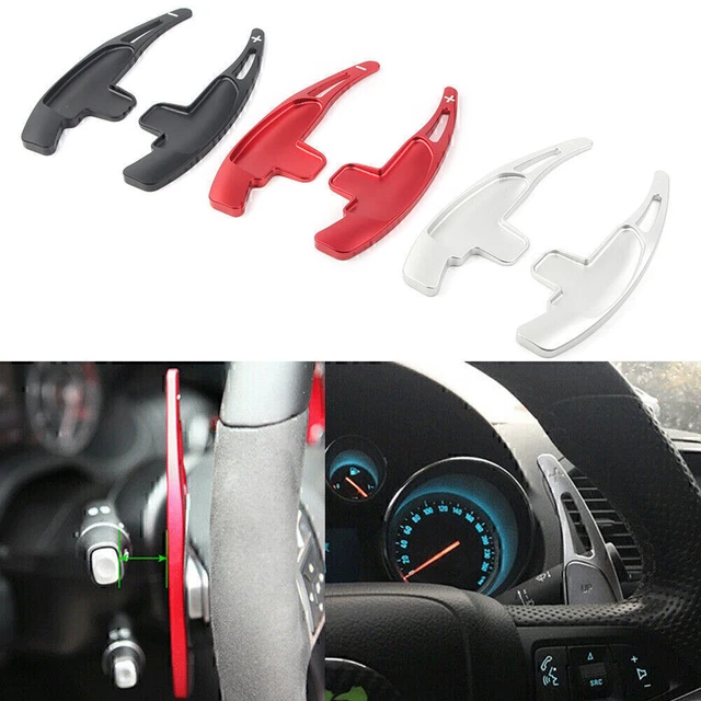 Steering Wheel Shifter Paddle Extension Fit Benz A B E R M GLK SLK