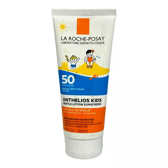 La Roche-Posay 50 Face & Body Anthelios Kids Gentle Lotion Sunscreen SPF50 6.7oz